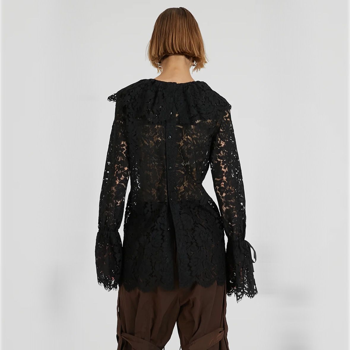 【残り一点】Scallop Lace Blouse