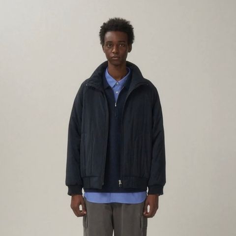 【残り一点】Mat Airly Nylon Wool Padded Stand Jacket