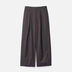 【残り一点】Cotton Satin Easy Wide Trousers