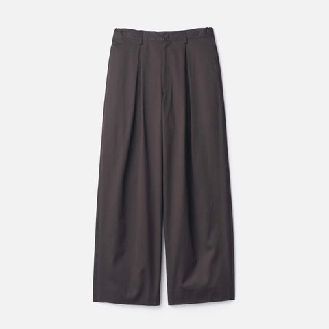 【残り一点】Cotton Satin Easy Wide Trousers