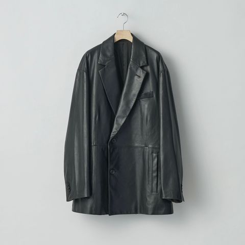 【残りわずか】Leather Double Brested Jacket