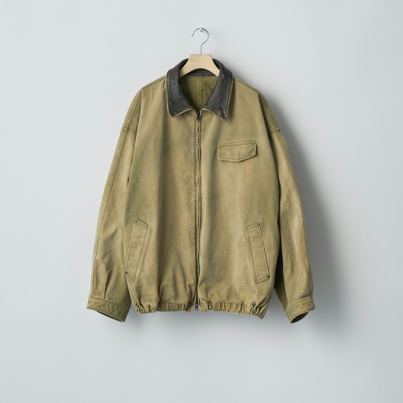 【残りわずか】Sulfur Dyed Whip Cord Vintage Zip Jacket