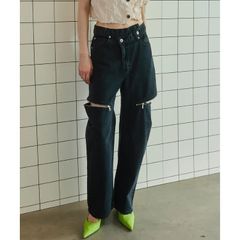 【残り一点】Side Slash Denim Pants