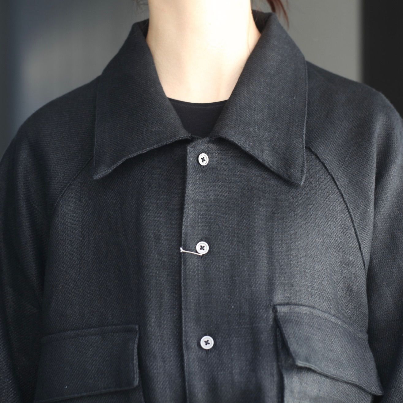 【残り一点】オーバーサイズレギュラーカラーシャツ S/S