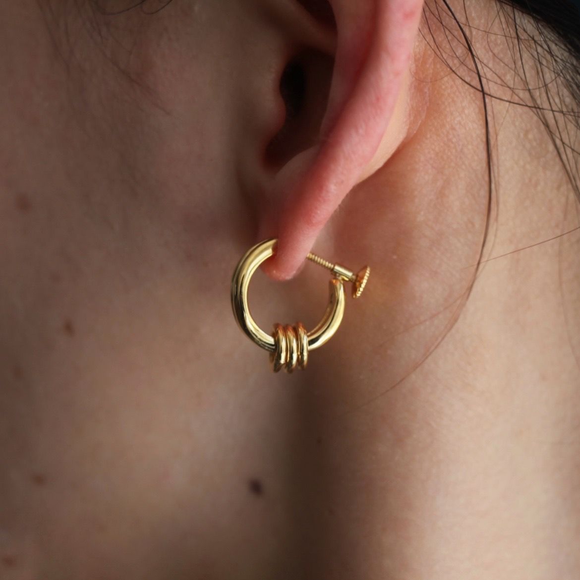 【残り一点】Grace Plus Earring(GOLD)
