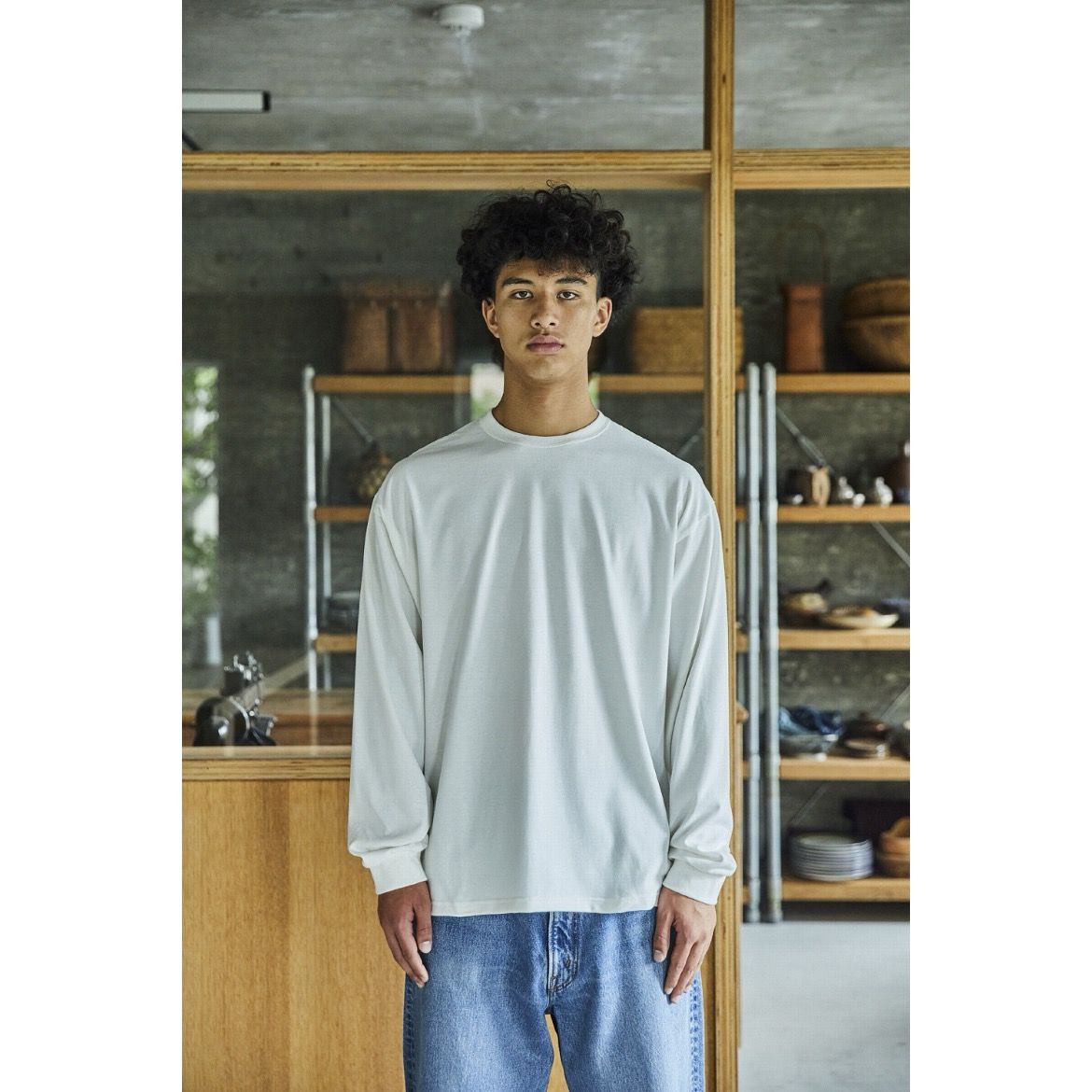 【残り一点】Sturdy Cotton Long Sleeve T-shirt