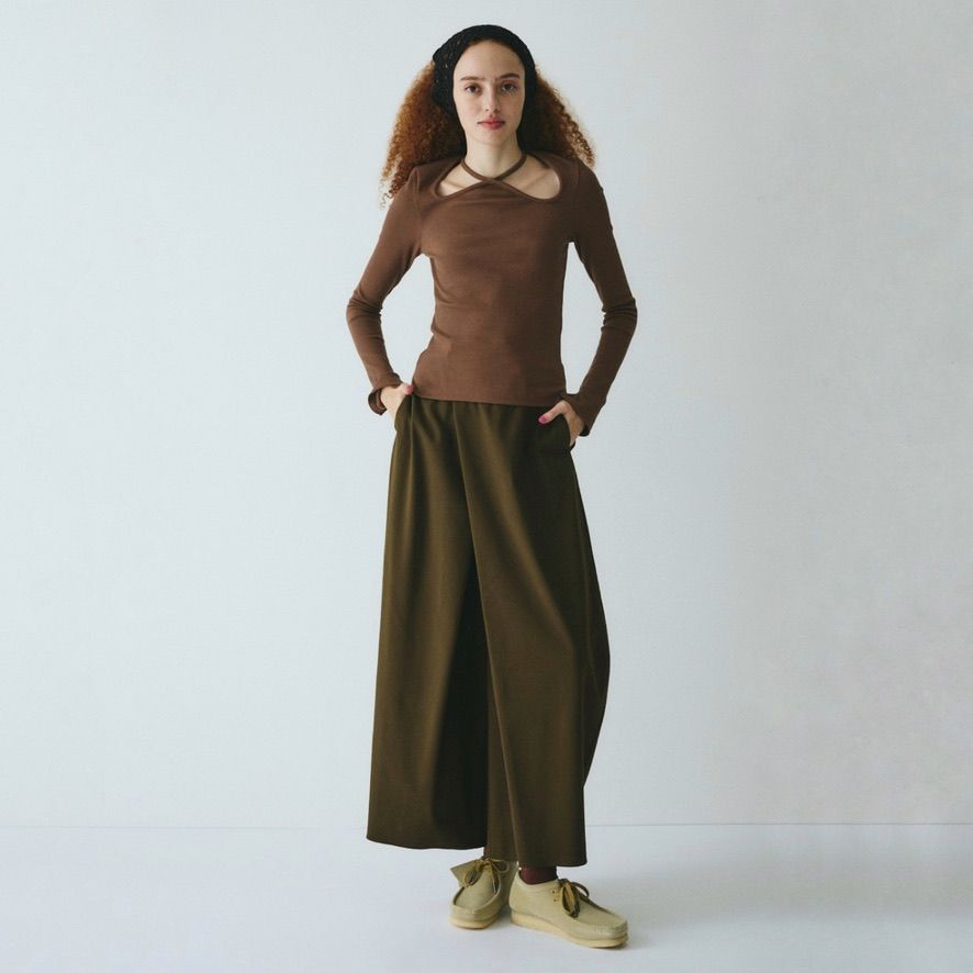 【残り一点】Wave Neck Tops