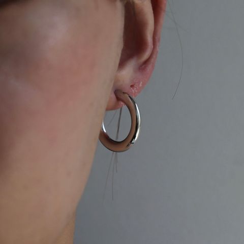 【再販売通知受付可能】Classic Hoops_S(SILVER)