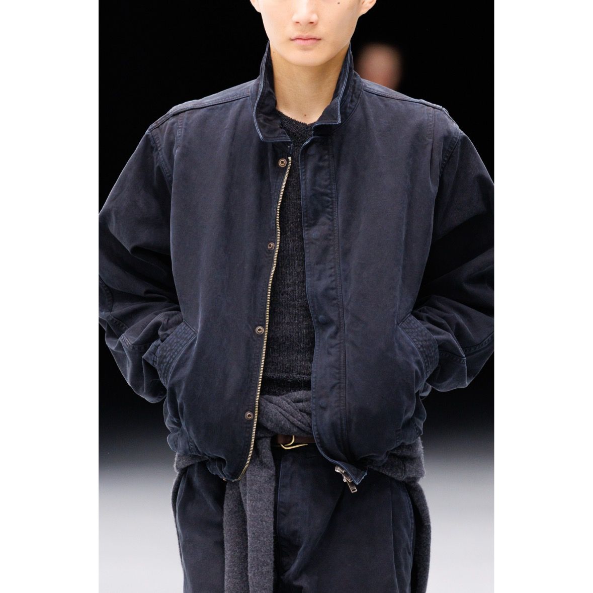 【残り一点】Garment Dye Ballon Silhouette Blouson