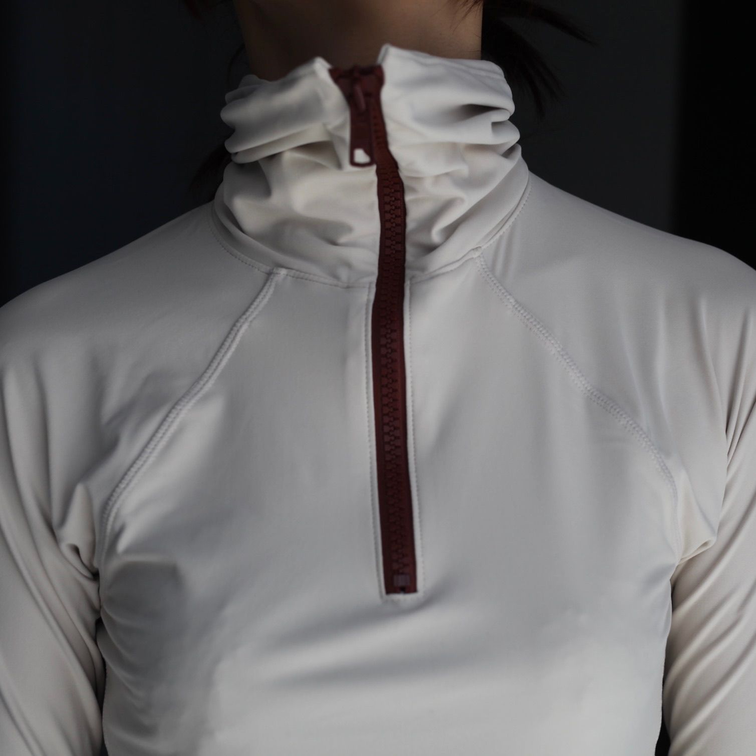 【残り一点】Cuff-Glove Zip Long Tee