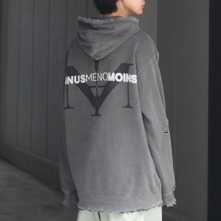 【再販売通知受付可能】Bootleg Hoodie(DAMAGED)
