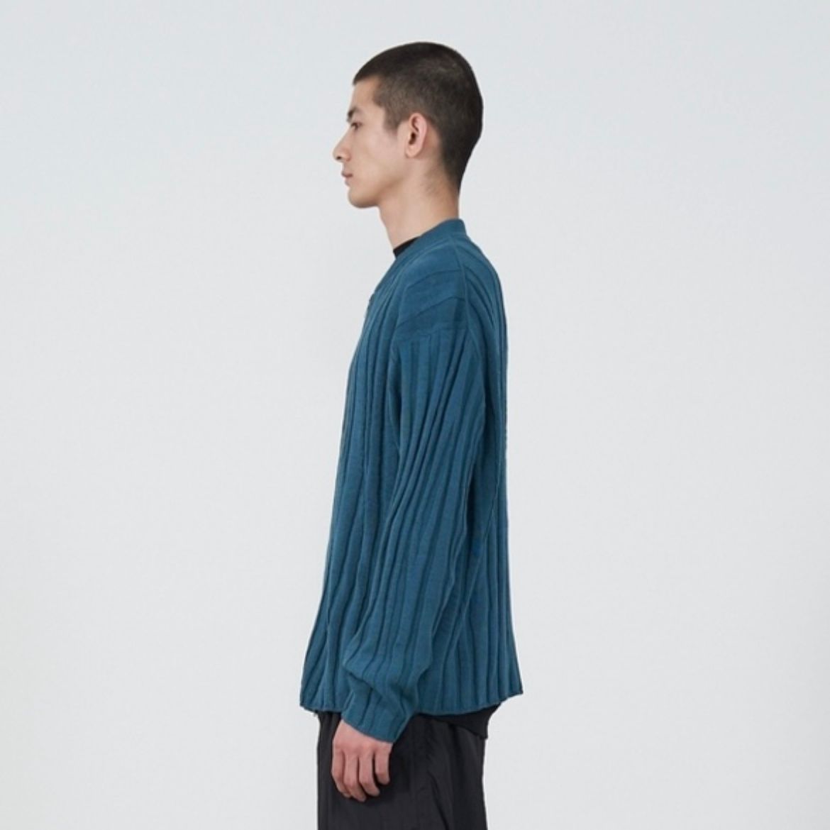 【残り一点】Random Rib Zip Knit Blouson
