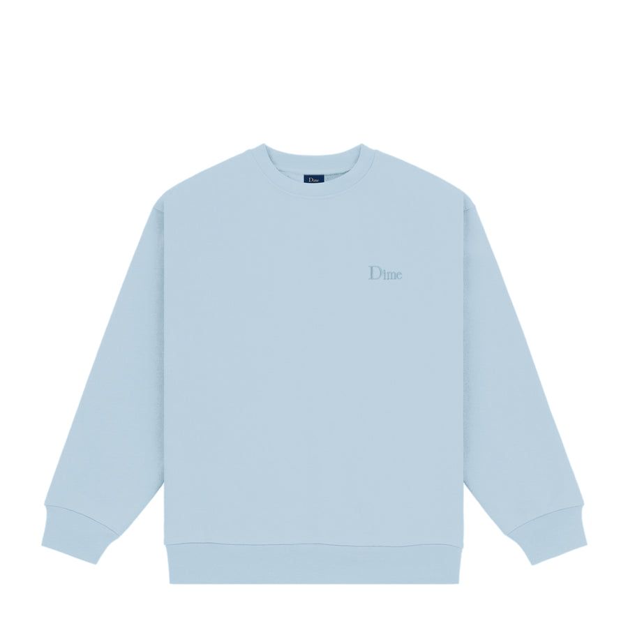 Dime シンプル クルーネック Dime Classic Small Logo Crewneck / Navy Blue (ダイム クルー