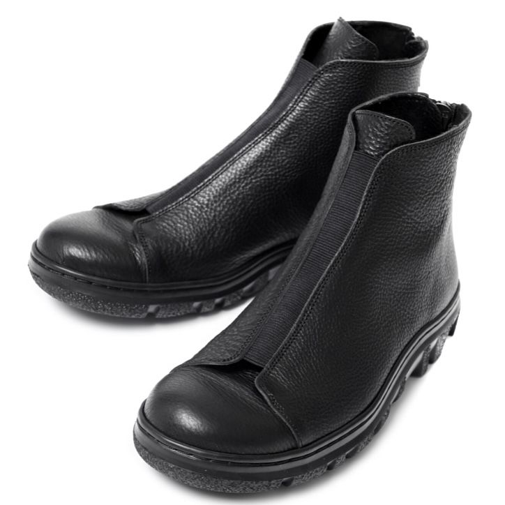 レザー種類 : ITALIAN VACHETTA-SHRINK(BLACK)
※商品ページ画像のレザー及び、仕様はサンプルとしてご覧ください。