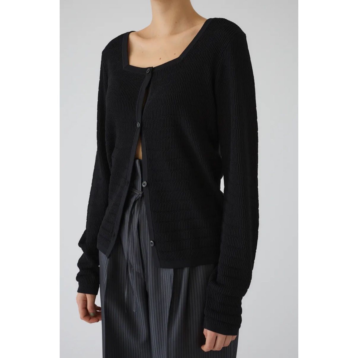 【残り一点】Tuck Rib Knit CD