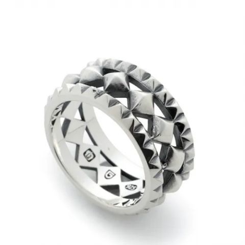 【お取り寄せ注文可能】Multiple Studs Ring L