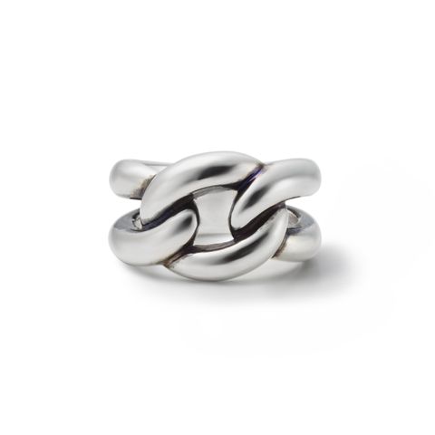 【お取り寄せ注文可能】Curb Chain Ring_L