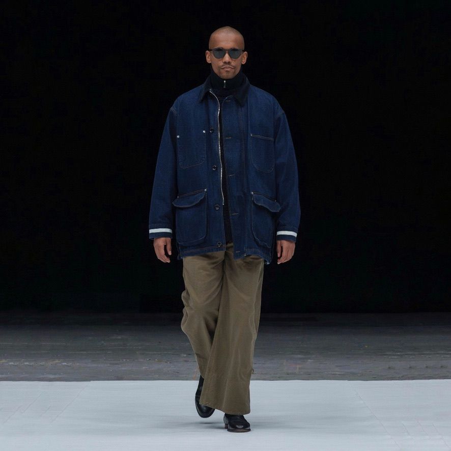 【残り一点】Denim Coverall Half Coat