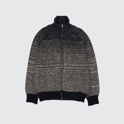 【残り一点】Gradation Front Zip Knit