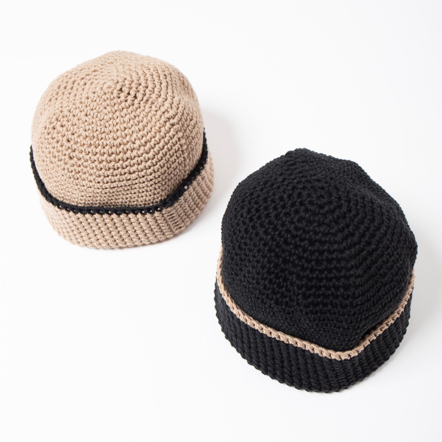 【残り一点】Hand Knit Crusher Cap