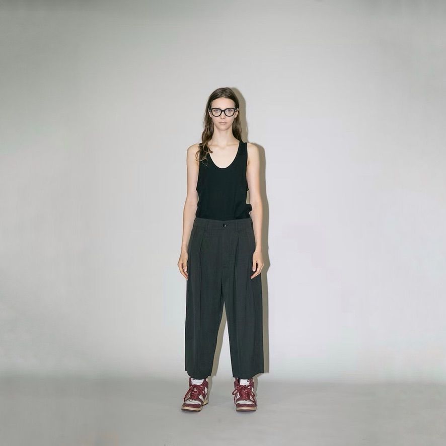 【残り一点】ウォッシャブルツイルスラックス