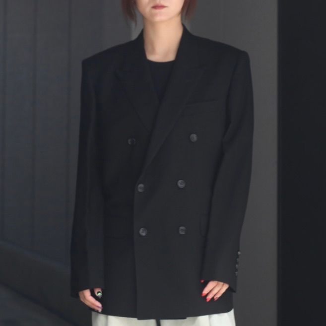 【残り一点】Wool Double Breasted Jacket