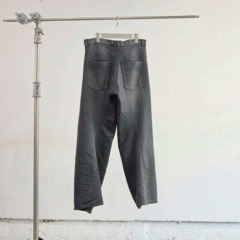 【残り一点】Glitter Twill 3D Twisted Wide Leg 5P Pants