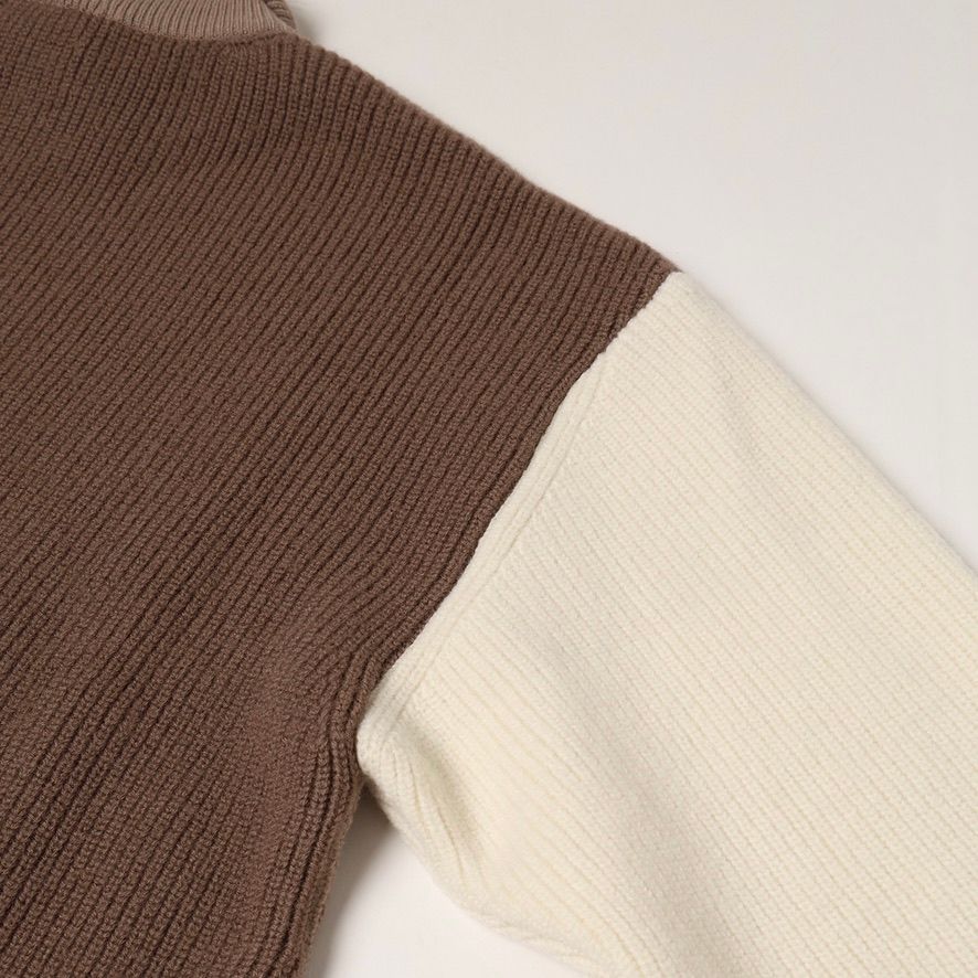 CULLNI - 【残り一点】Double High Neck Slit Knit | ACRMTSM ONLINE STORE