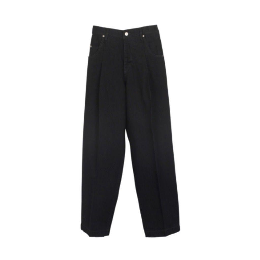 NEONSIGN - 【残りわずか】Wide Denim Slacks(BLACK ONE WASH