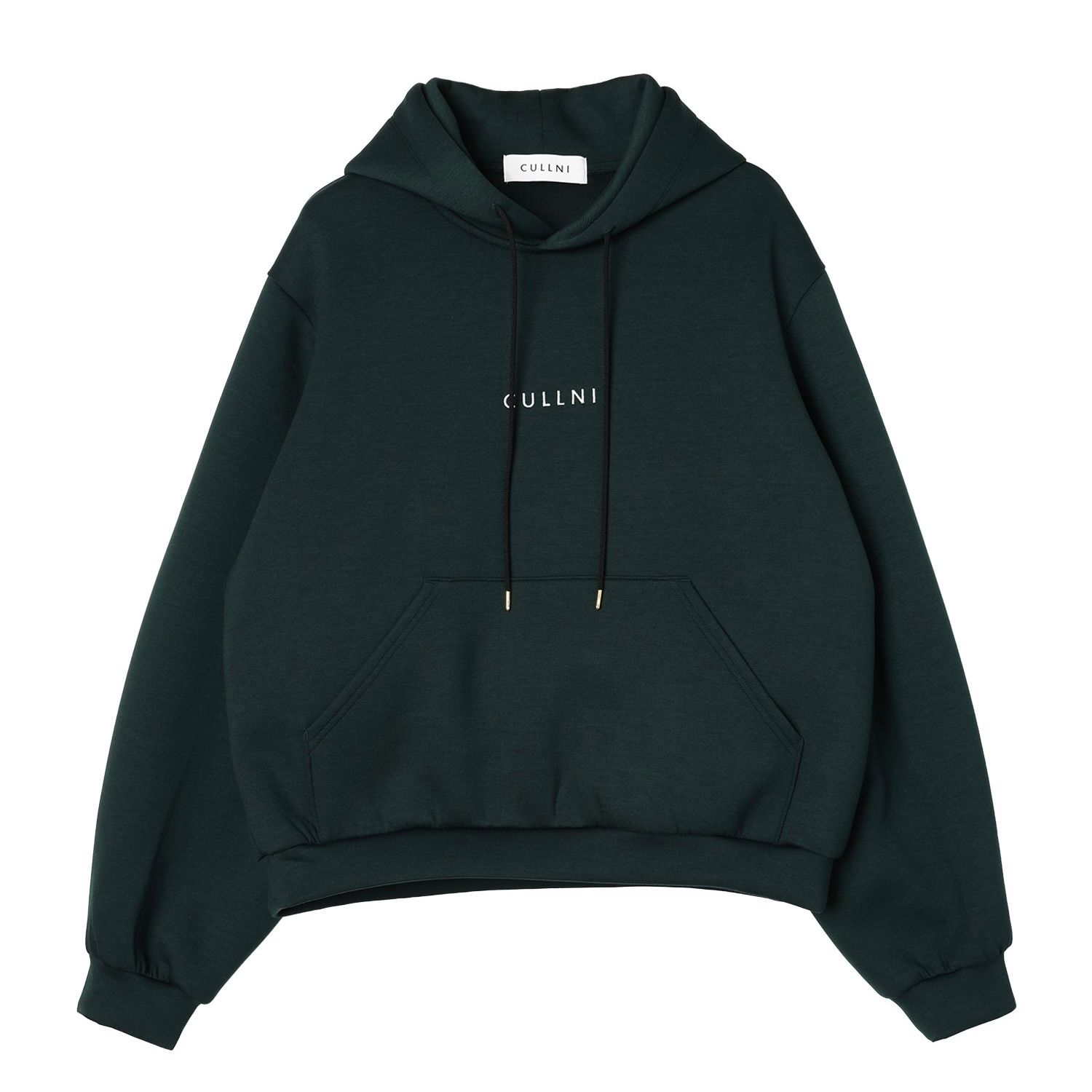 【残り一点】CULLNI Logo Embroidery Double Face Hoodie