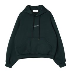 【残り一点】CULLNI Logo Embroidery Double Face Hoodie