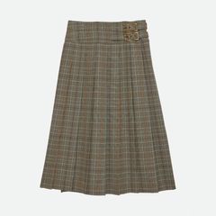 【残り一点】Check Wrap Like Midi Skirt