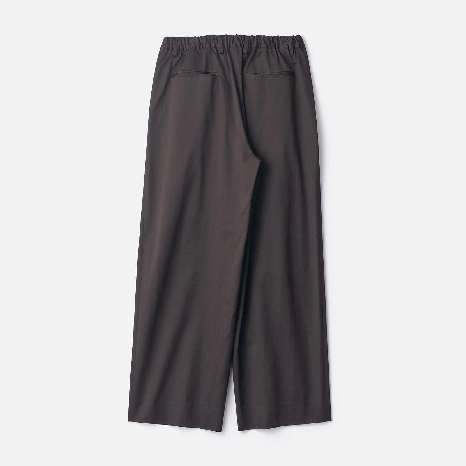 【残り一点】Cotton Satin Easy Wide Trousers