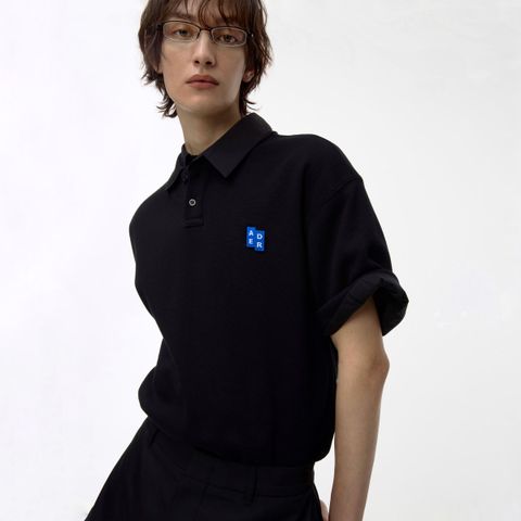 【再販売通知受付可能】Sig; BL Tag polo t-shirt 01