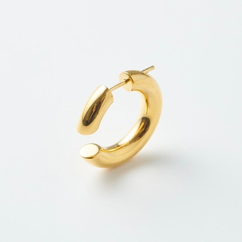 【残り一点】Closer Apart Hoop 2.5cm(GOLD)