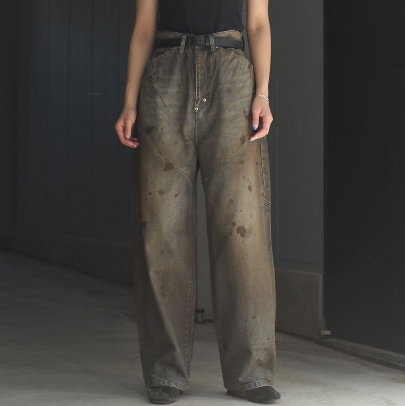 【残り一点】Newcommune Dirt Baggy Denim