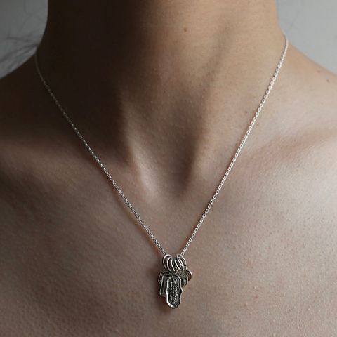 【お取り寄せ注文可能】Hall Mark Necklace(SILVER)
