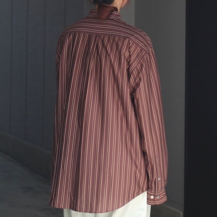 【残り一点】46G Atmosphere Stripe Shirt