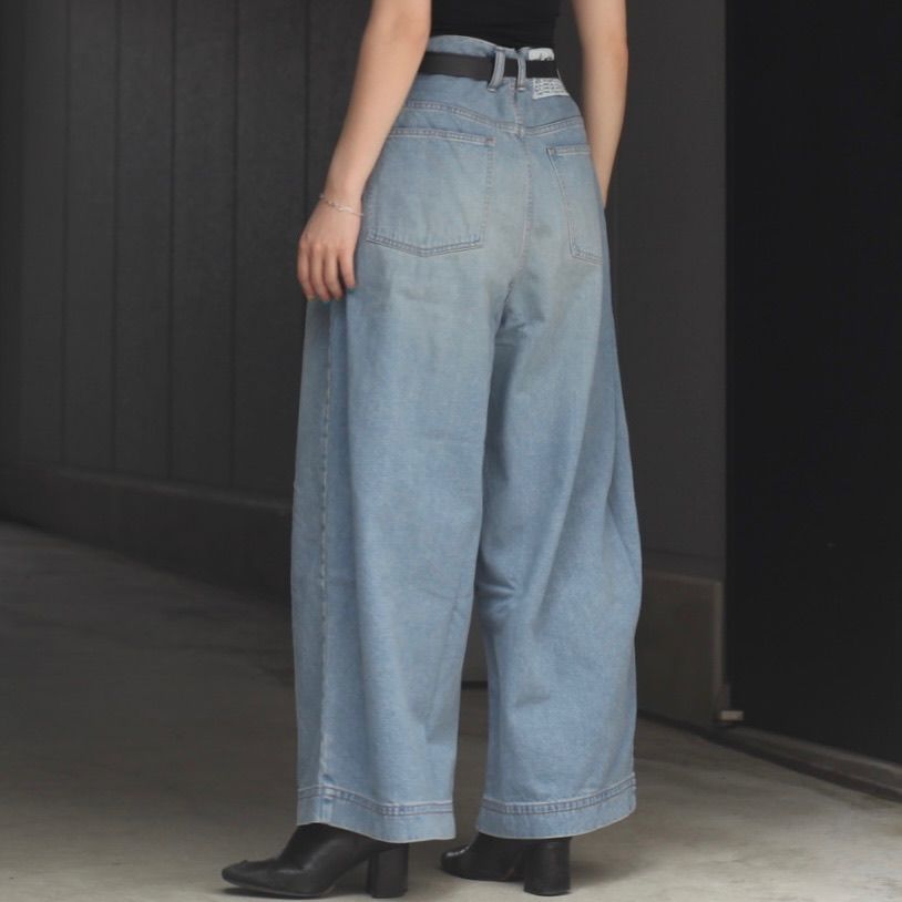 【残り一点】12OZワイドデニムパンツ(USED)