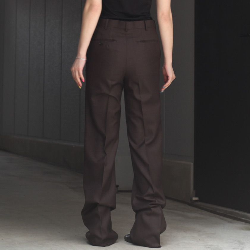 【残り一点】Wool Straight Trousers