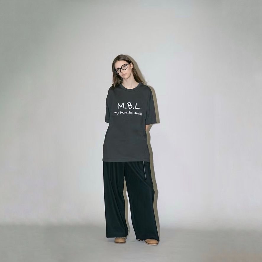【残り一点】MBLロゴ刺繍Tee