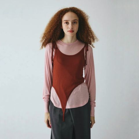 【残り一点】Sheer Layered Cut Tops