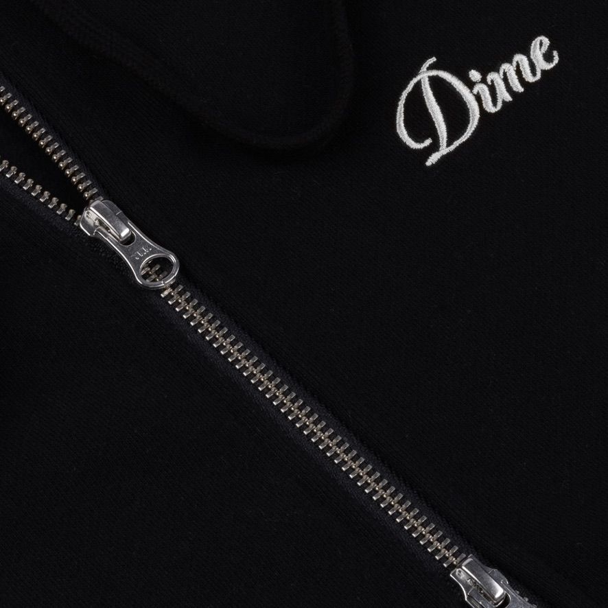 Dime - 【残りわずか】Cursive Small Logo Zip Hoodie | ACRMTSM