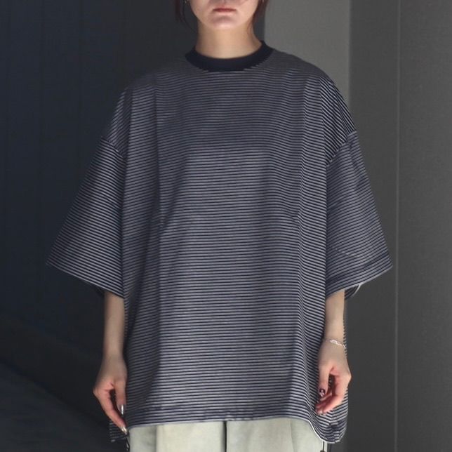 【残りわずか】Balloon Border Short Sleeve T-shirt
