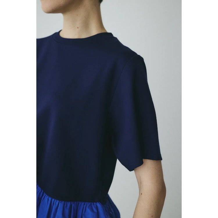 【残り一点】Frill Hem Ponte Tops