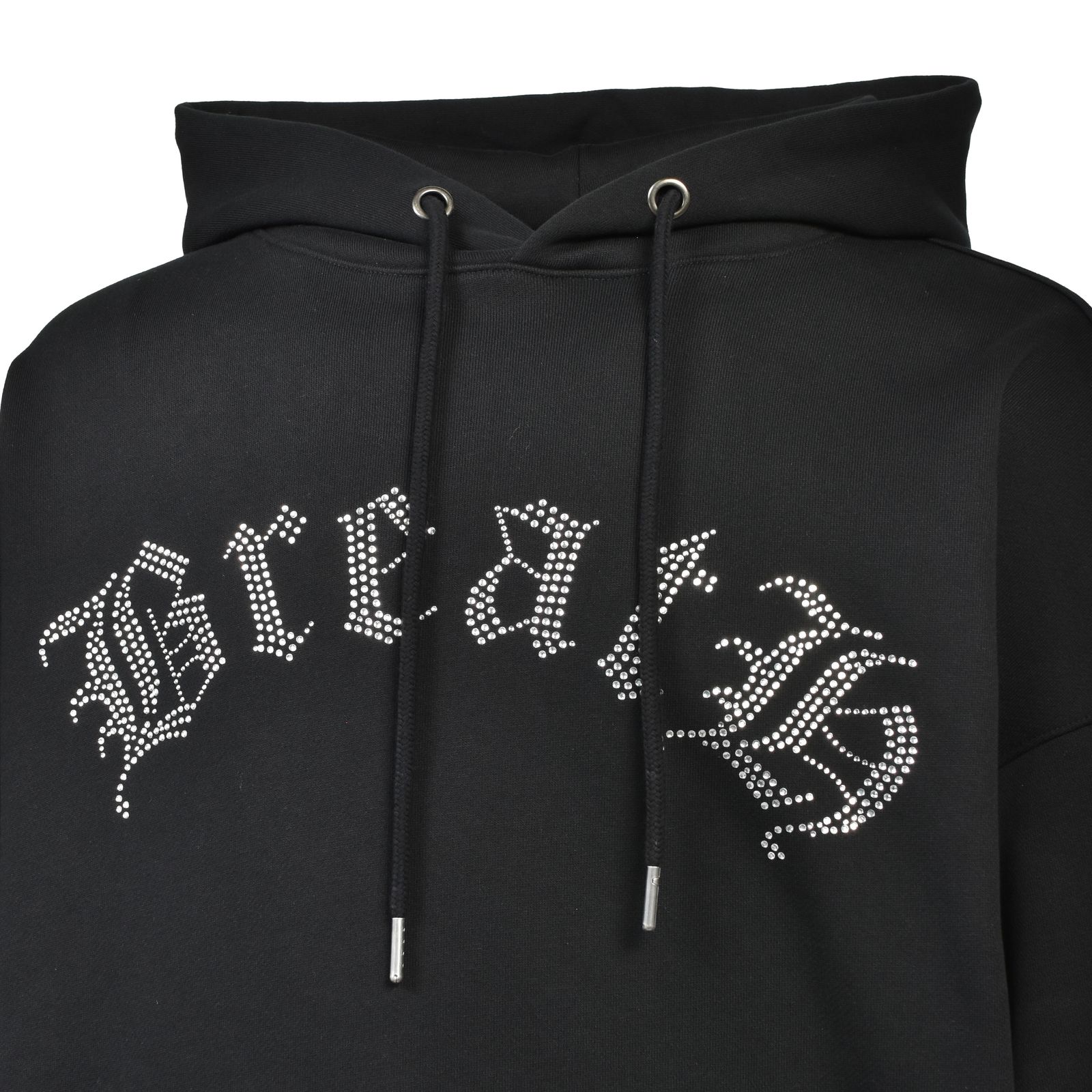 【残り一点】Old English Logo Rhinestone Hoodie