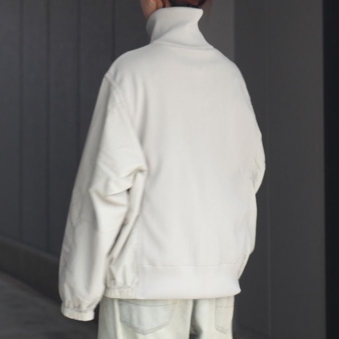 【残り一点】Connected Rib Knit Trucker Jacket