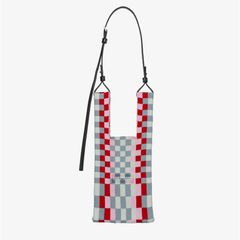 【残りわずか】Multi Ichimatsu Market Bag_Small