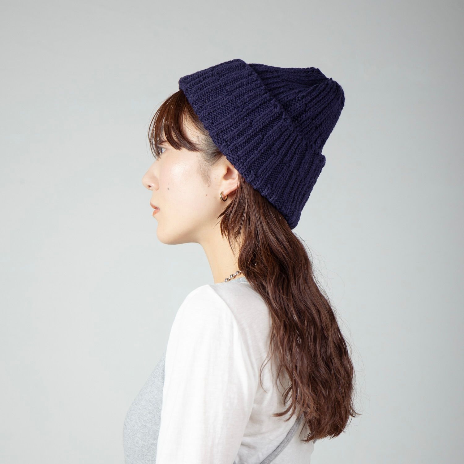 【残り一点】Rib Checker Knit Cap