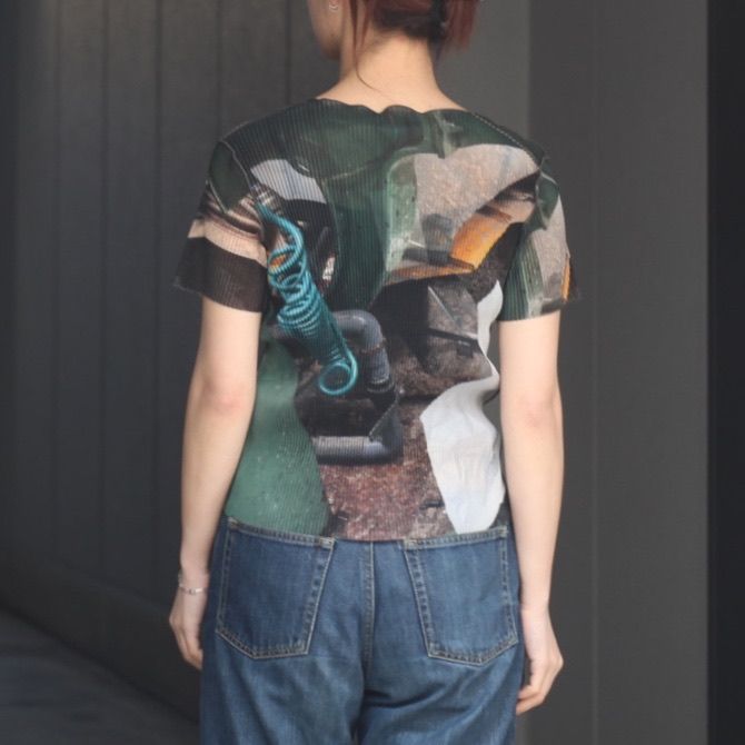 【残り一点】Sheer Graphic Top